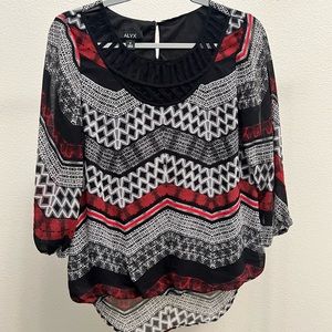 [Alyx] Patterned blouse